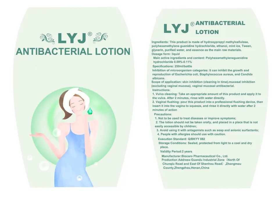 Bakteriostase lotion