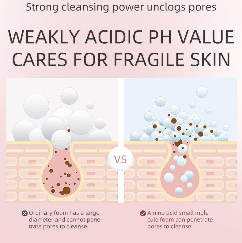 AMINO ACID 2IN 1 Makeup Remove &Facial Cleanser Foam supplier