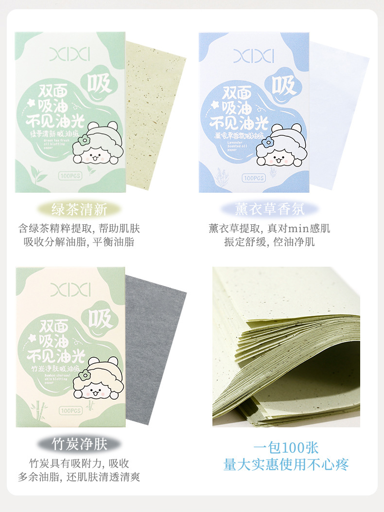 Oil absorbing paper manufacture
