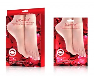 ຂາຍສົ່ງຂາຍດ່ວນ Epsom Pedicure Peeling Mask Peel Exfoliating Feet Gel ແຊ່ຕີນ