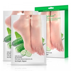 ຂາຍສົ່ງຂາຍດ່ວນ Epsom Pedicure Peeling Mask Peel Exfoliating Feet Gel ແຊ່ຕີນ