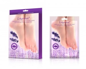 ຂາຍສົ່ງຂາຍດ່ວນ Epsom Pedicure Peeling Mask Peel Exfoliating Feet Gel ແຊ່ຕີນ