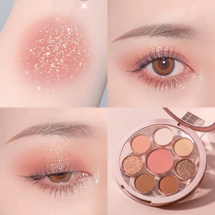 private label pink eye shadow