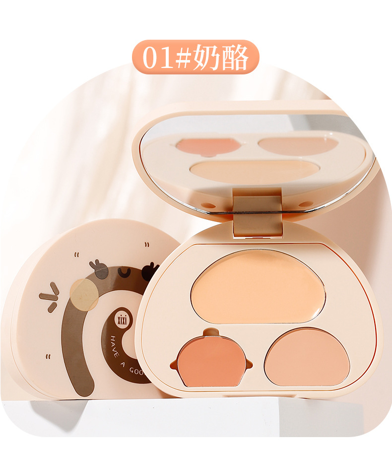 three color concealer